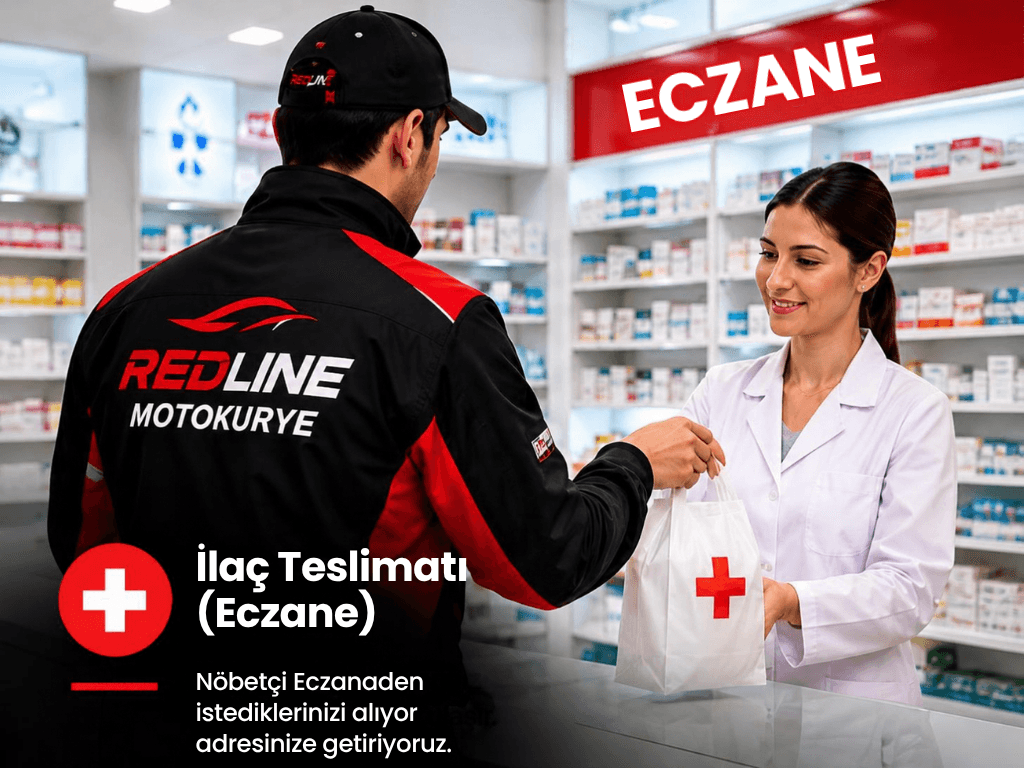Nöbetçi eczane kurye hizmeti